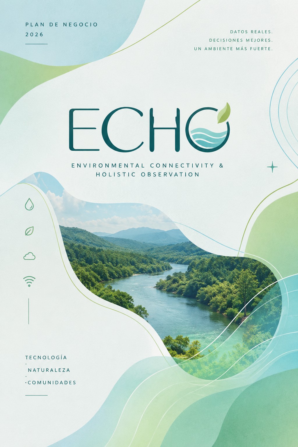 ECHO — Portada del plan de negocio 2026